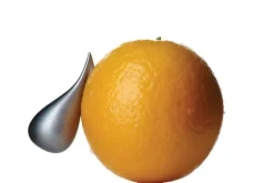 Alessi - Apostrophe Orange Peeler - Appelsinskræller i stål