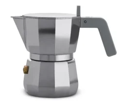 Alessi - Espresso kaffemaskine - 1 kop - Grå