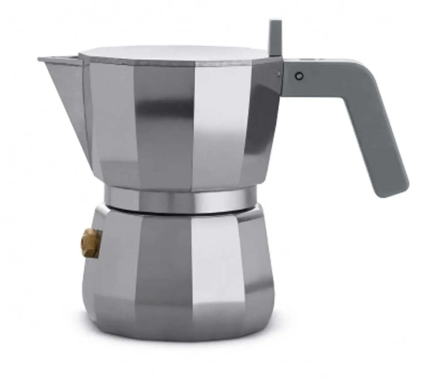 Alessi - Espresso kaffemaskine - 1 kop - Grå