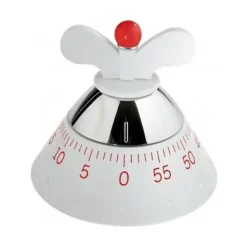 Alessi - Æggeur - Timer til køkkenet - Hvid
