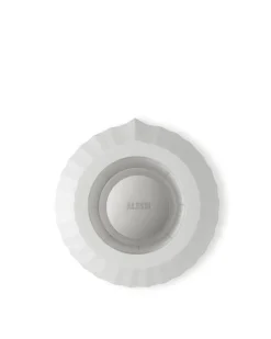 Alessi - Kaffekapselholder - Plissé - Hvid