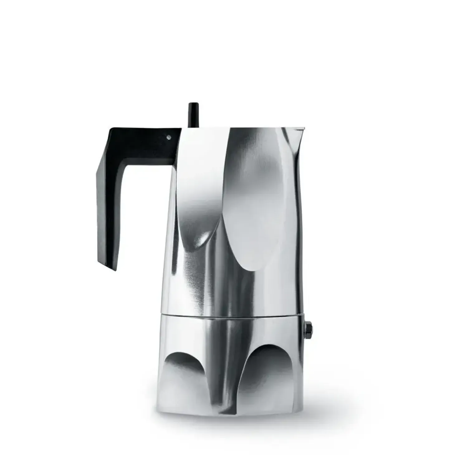 Alessi - kaffemaskine - Espresso - Ossidiana - aluminium (medium)