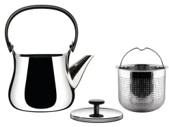 Alessi - Tekande - Cha - Rustfrit stål