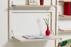 Ambivalenz - Fläpps - Vægskrivebord - Secretary - Sort - 80x50 cm