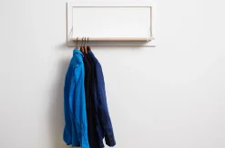 Ambivalenz - Fläpps Hängrail - Knagerække/Hylde - Hvid