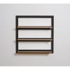 Ambivalenz - Fläpps Hylde - 80 x 80 cm - Sort birk