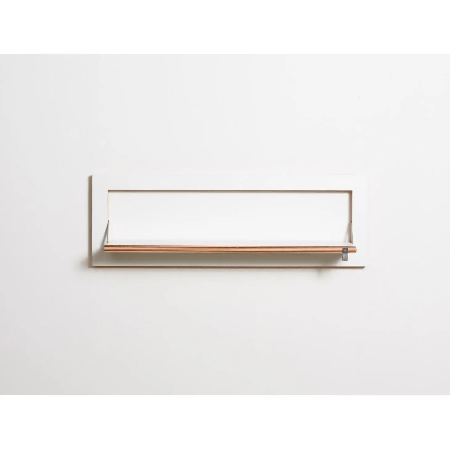 Ambivalenz Fläpps - Foldbar Hylde - 80 x 27 cm - Hvid birk