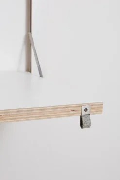 Ambivalenz Fläpps - Vægskrivebord - Secretary - Sort - 100x60 cm