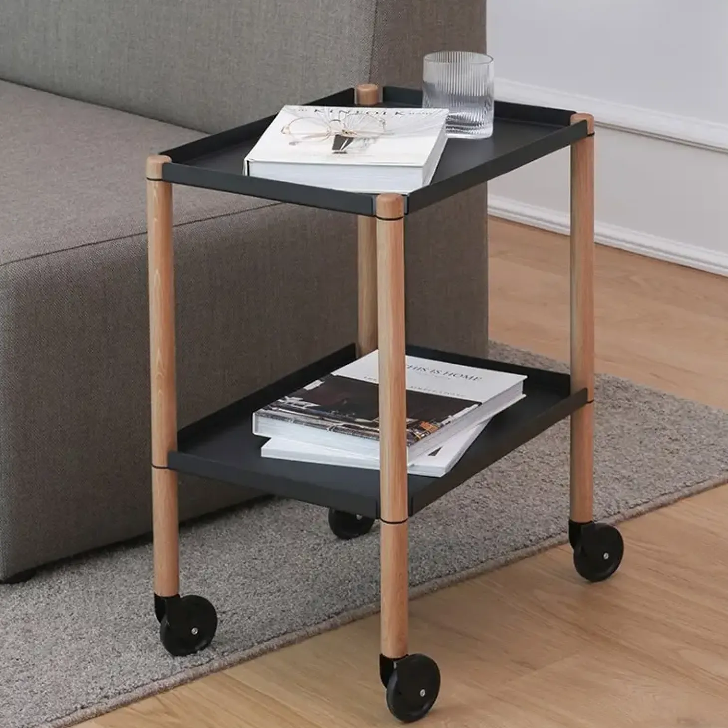 Andersen Furniture - Connect Table - Bakkebord - Sort/eg
