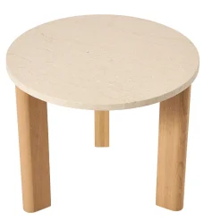 Andersen Furniture - Evoke Coffee Table - Eg/Marmor - Ø55 cm