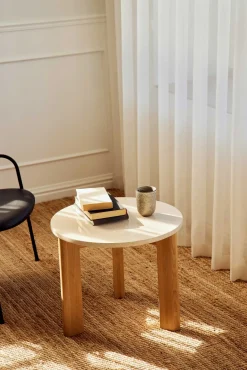 Andersen Furniture - Evoke Coffee Table - Eg/Marmor - Ø55 cm