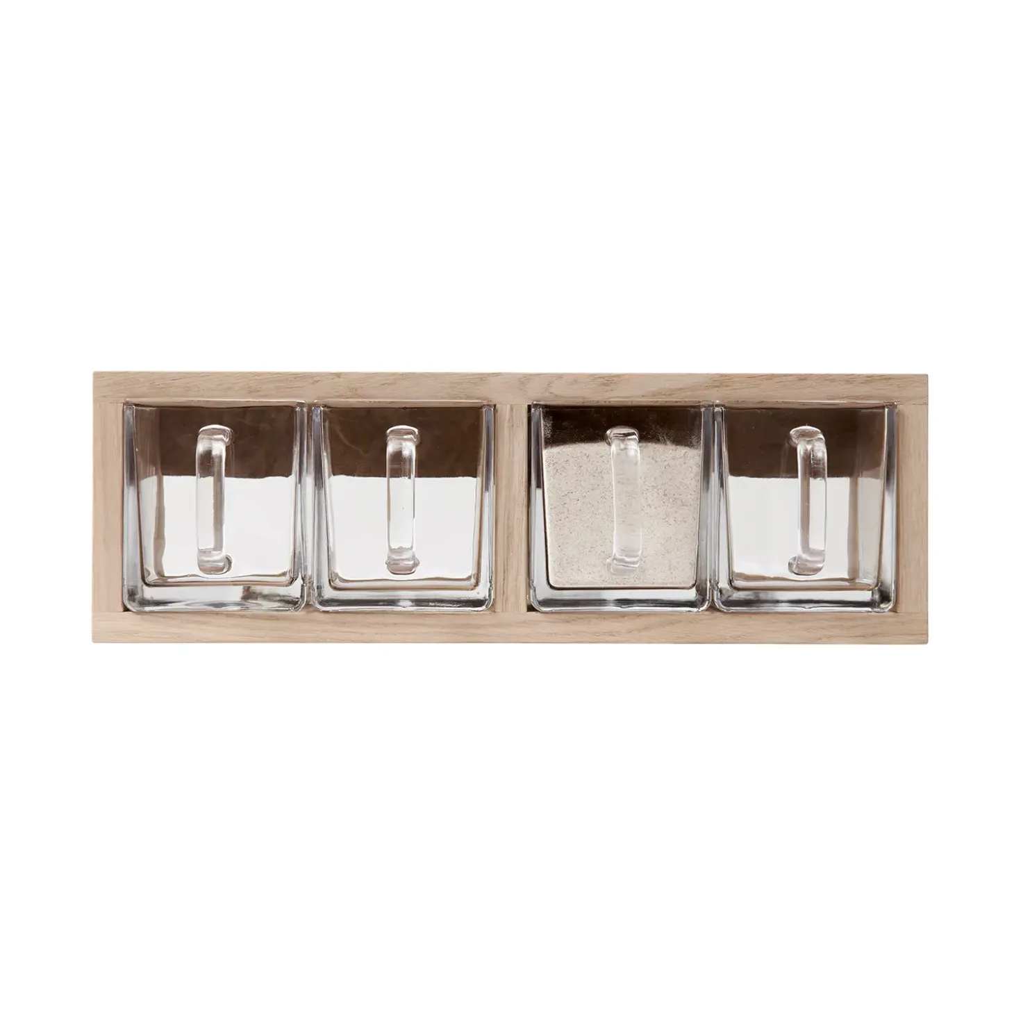 Andersen Furniture - Hylde - A-Organizer Shelf - 4 skuffer - Eg - L17 x B52 x H18 cm