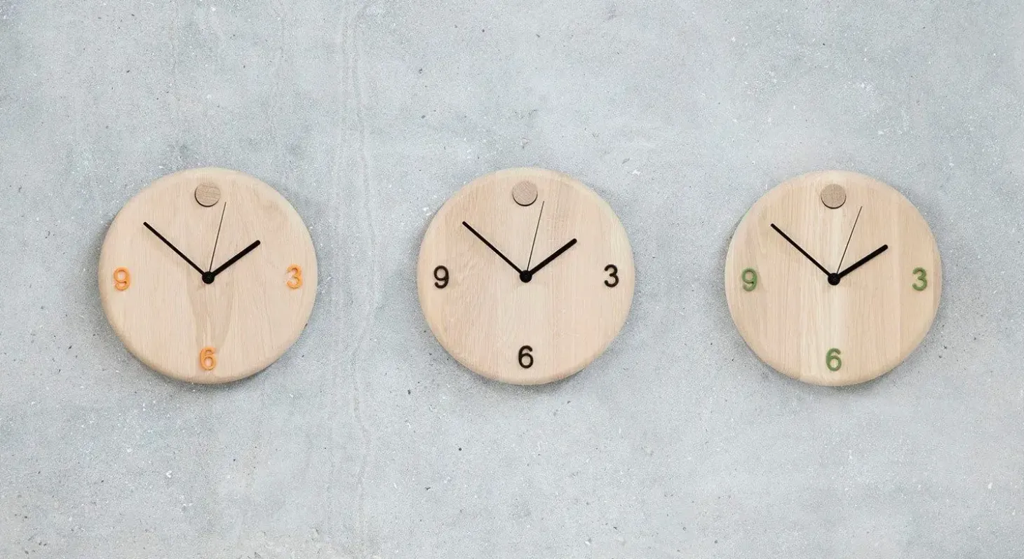 Andersen Furniture - Ur "Wood Time" (Ø 22 cm)