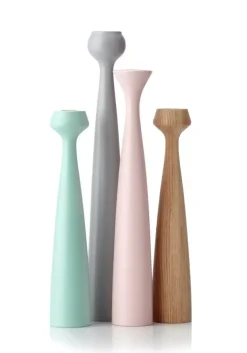 Applicata - Lysestage - Blossom Rose - City grey /Grå - H:29 cm