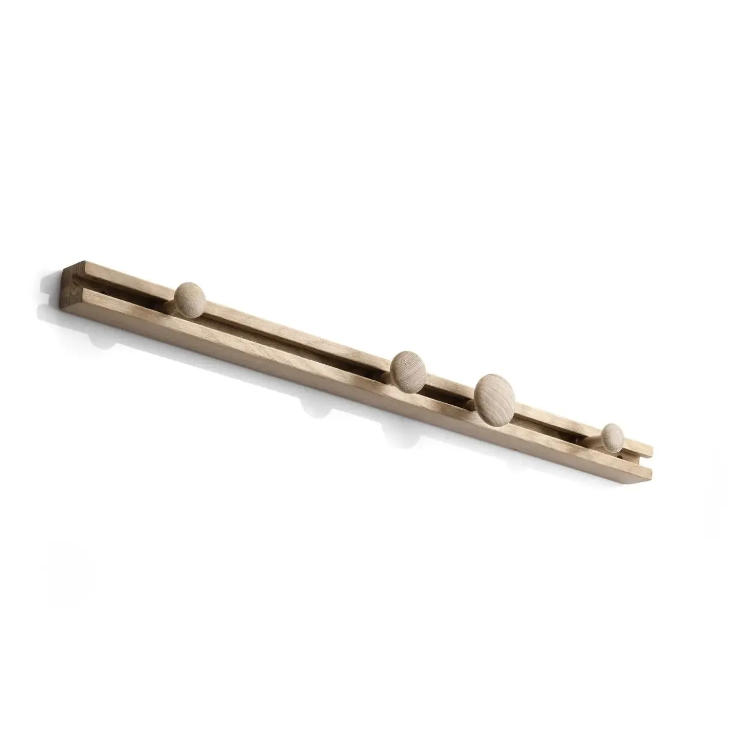 Applicata knagerække - Track - 90 cm - Eg