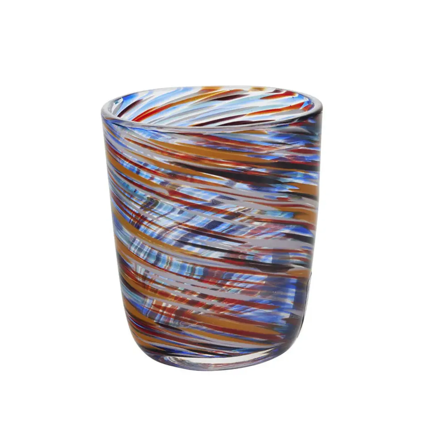 Bahne - Multi twist tumbler - Blå, rød, orange