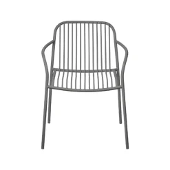 Blomus - Armchair - YUA WIRE - Granite Grey