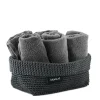 Blomus - Crochet Robe Basket - Anthracite - TELA