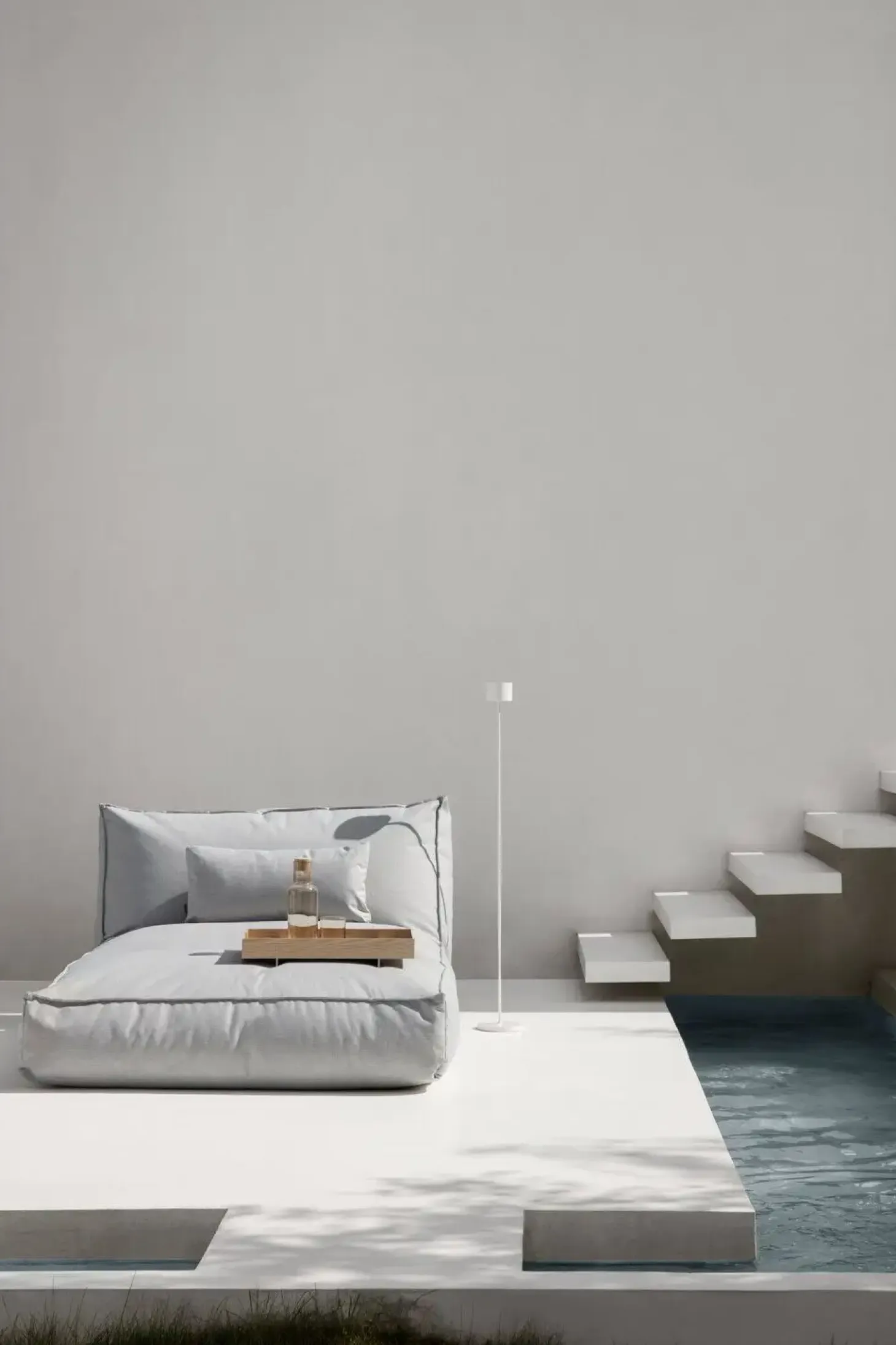 Blomus - Daybed - STAY - Ocean Lyseblå - S - 80x190 cm