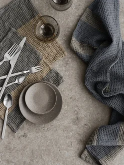 Blomus - Dish Cloth, Set of 2 pcs - Steel Gray/ Tan - GANO