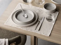 Blomus - Dækkeserviet - Moonbeam - LINEO - 45x35 cm, Bomuld