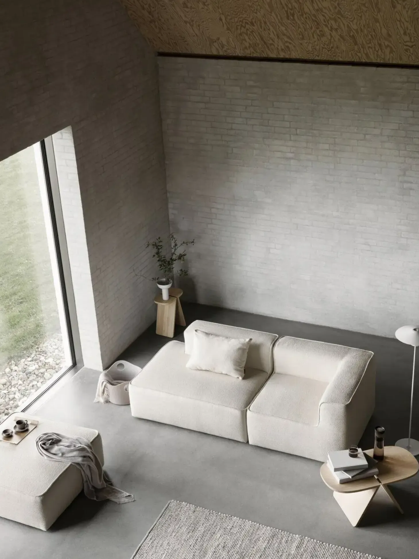 Blomus - Felt Basket S - Fungi/Micro Chip - TIGGY