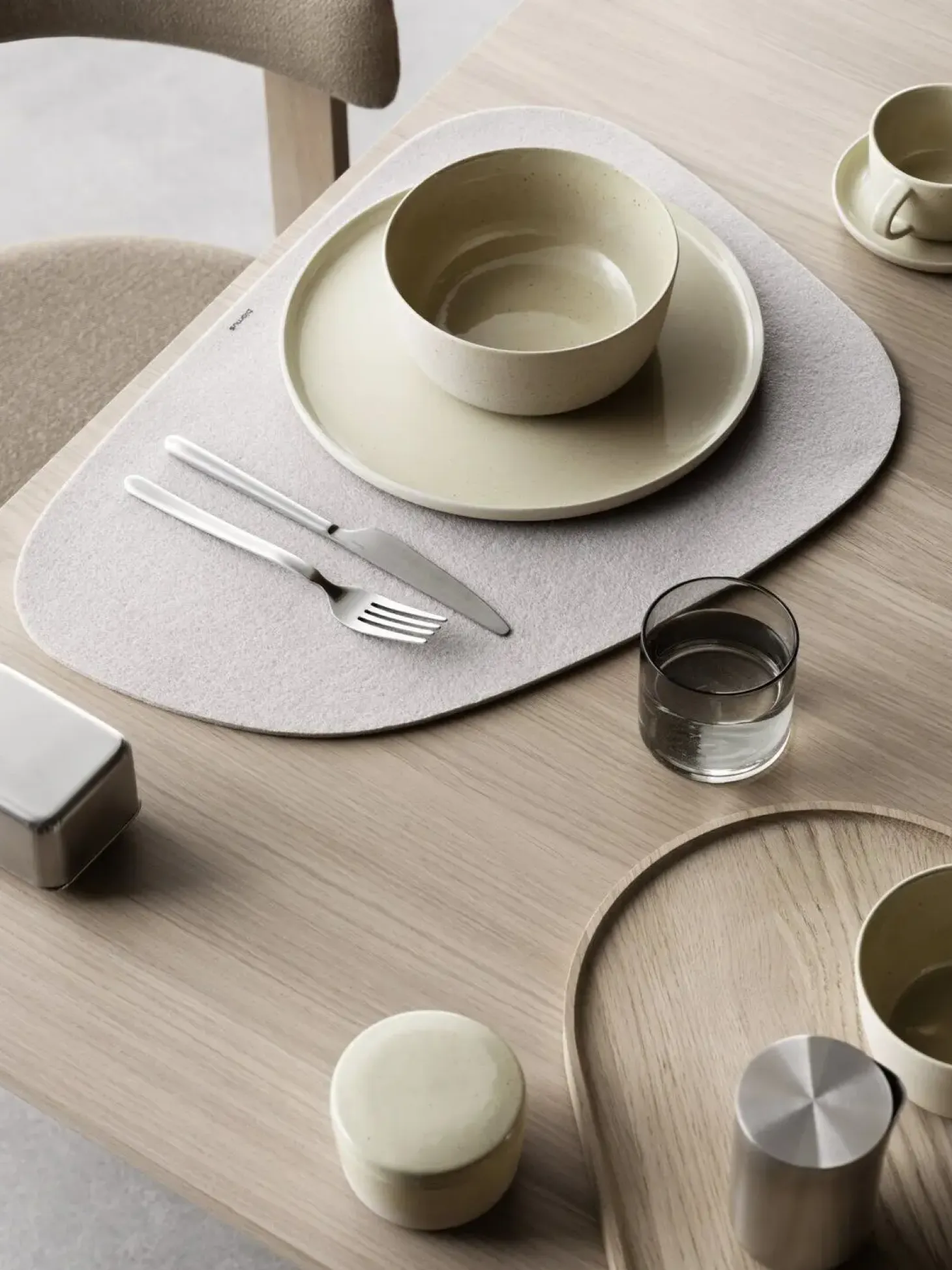 Blomus - Felt Placemat - Micro Chip - LAGONA