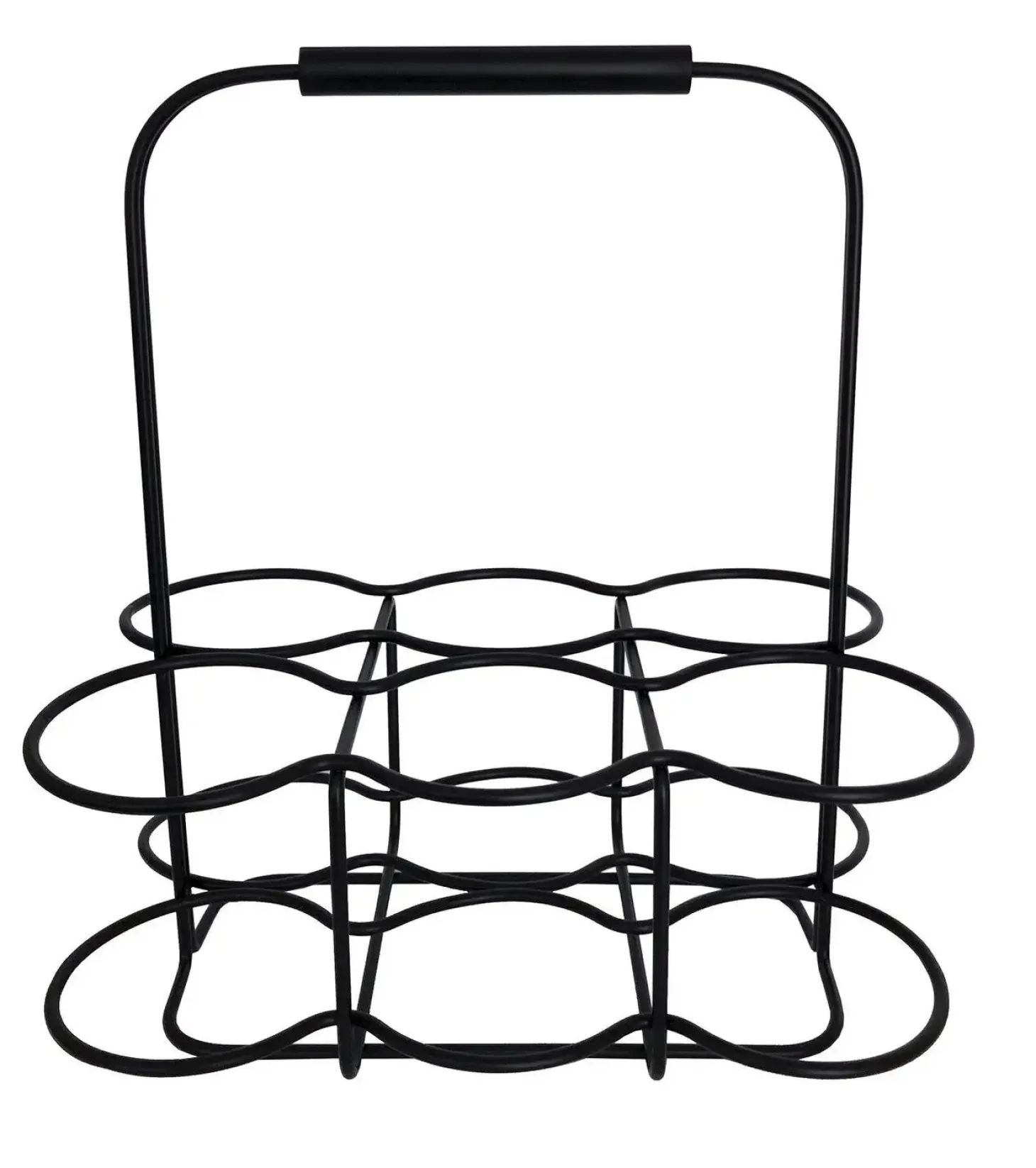 Blomus - Flaschenkorb -WIRES- Black