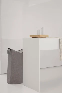 Blomus - FRISCO Vasketøjskurv - Lysegrå