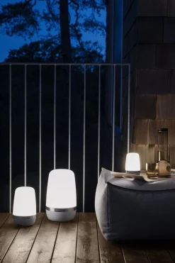 Blomus - LED Outdoor Lamp - Platinum Gray - SPIRIT