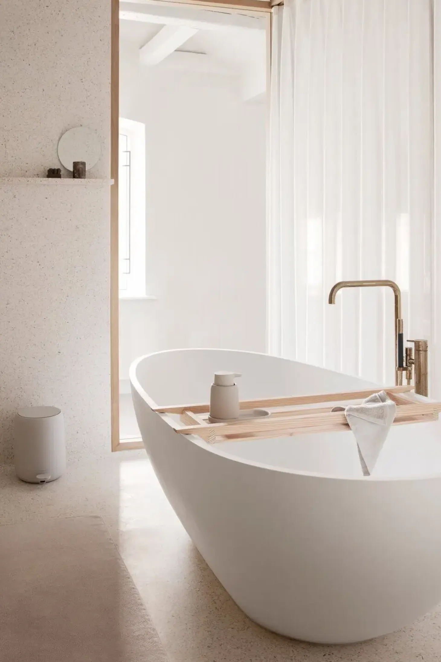 Blomus - Pedalspand - Moonbeam (beige)