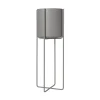 Blomus - Plant Stand - Steel Gray - KENA