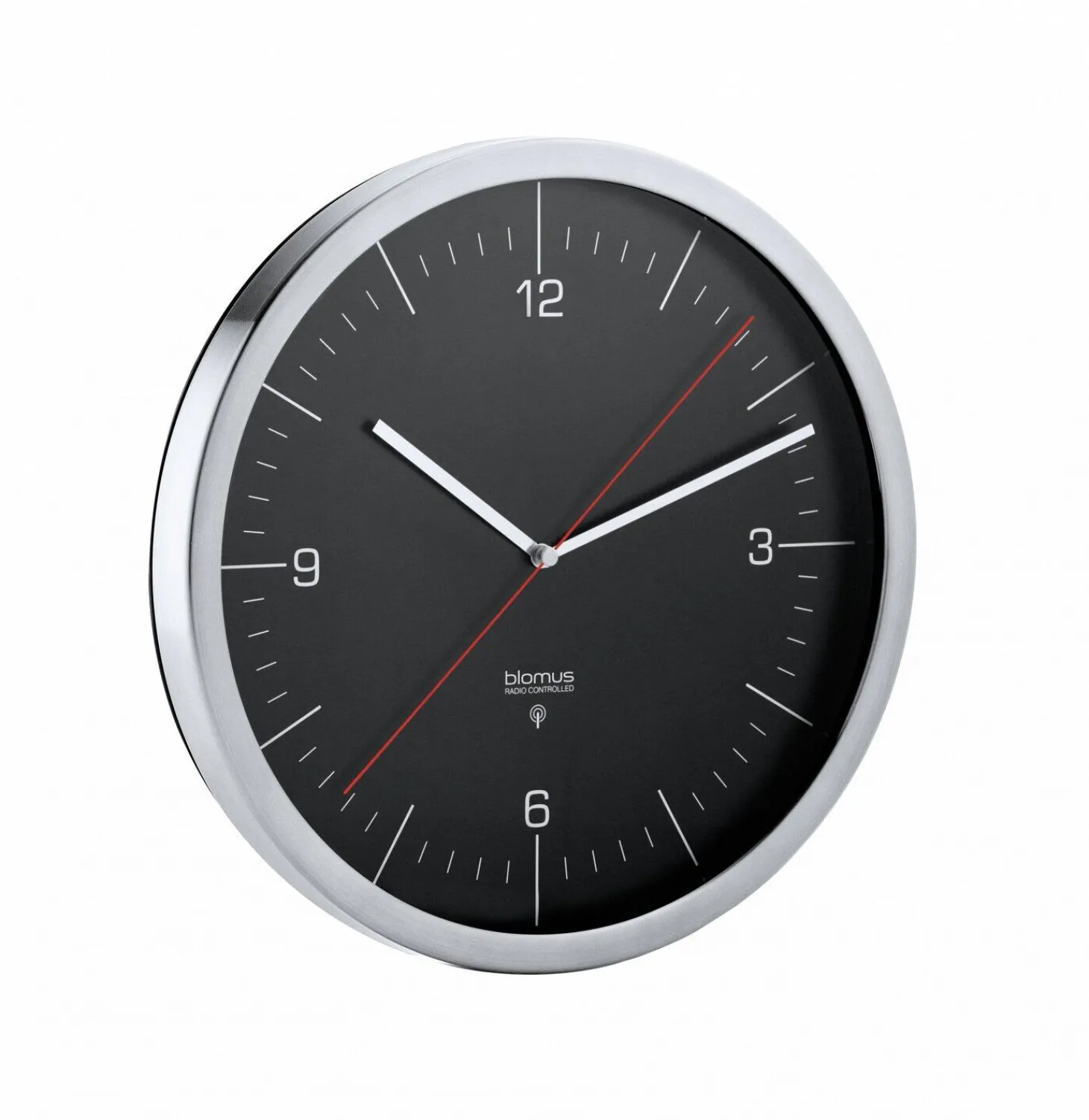 Blomus - Radio Controlled Clock - Black - CRONO