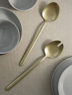 Blomus - Salad Servers - STELLA - Champagne
