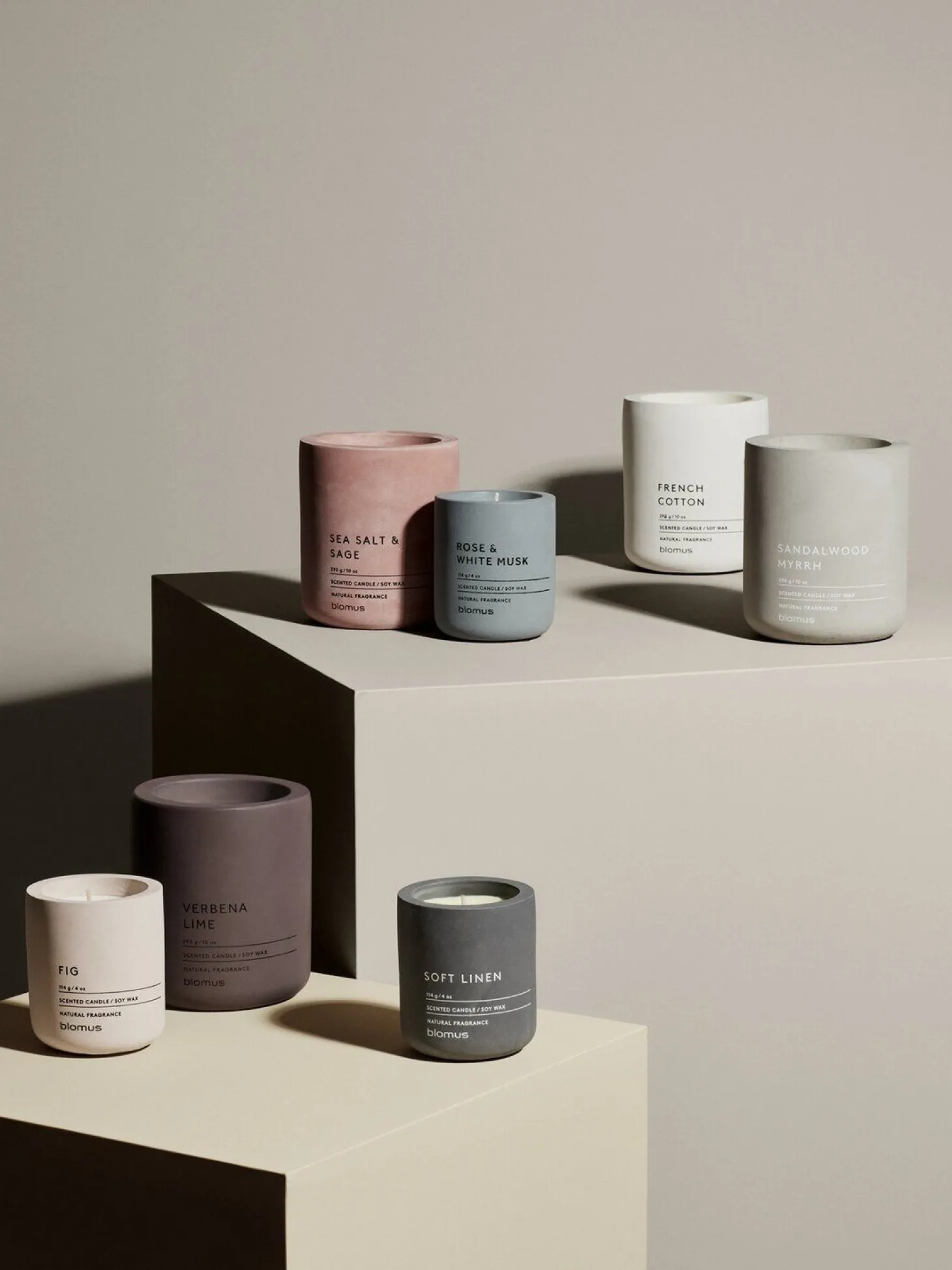 Blomus - Scented Candle - Sea Salt & Sage - FRAGA