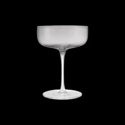 Blomus - Set 4 Champagne Saucer - FUUMI - Smoke