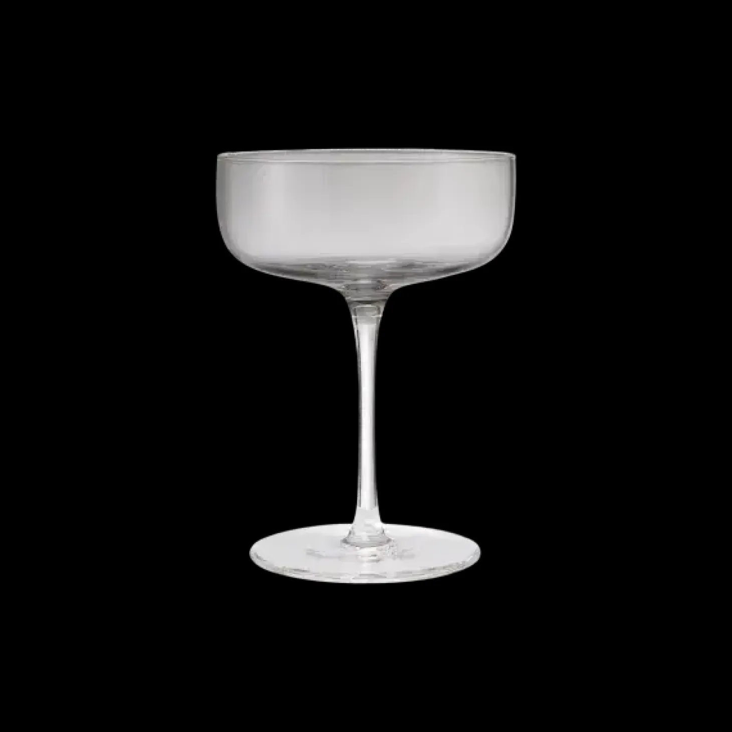 Blomus - Set 4 Champagne Saucer - FUUMI - Smoke