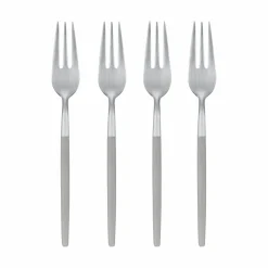 Blomus - Set of 4 Cake Forks - Mourning Dove - MAXIME