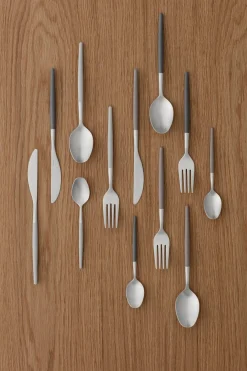 Blomus - Set of 4 Cake Forks - Mourning Dove - MAXIME