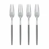 Blomus - Set of 4 Cake Forks - Sharkskin - MAXIME