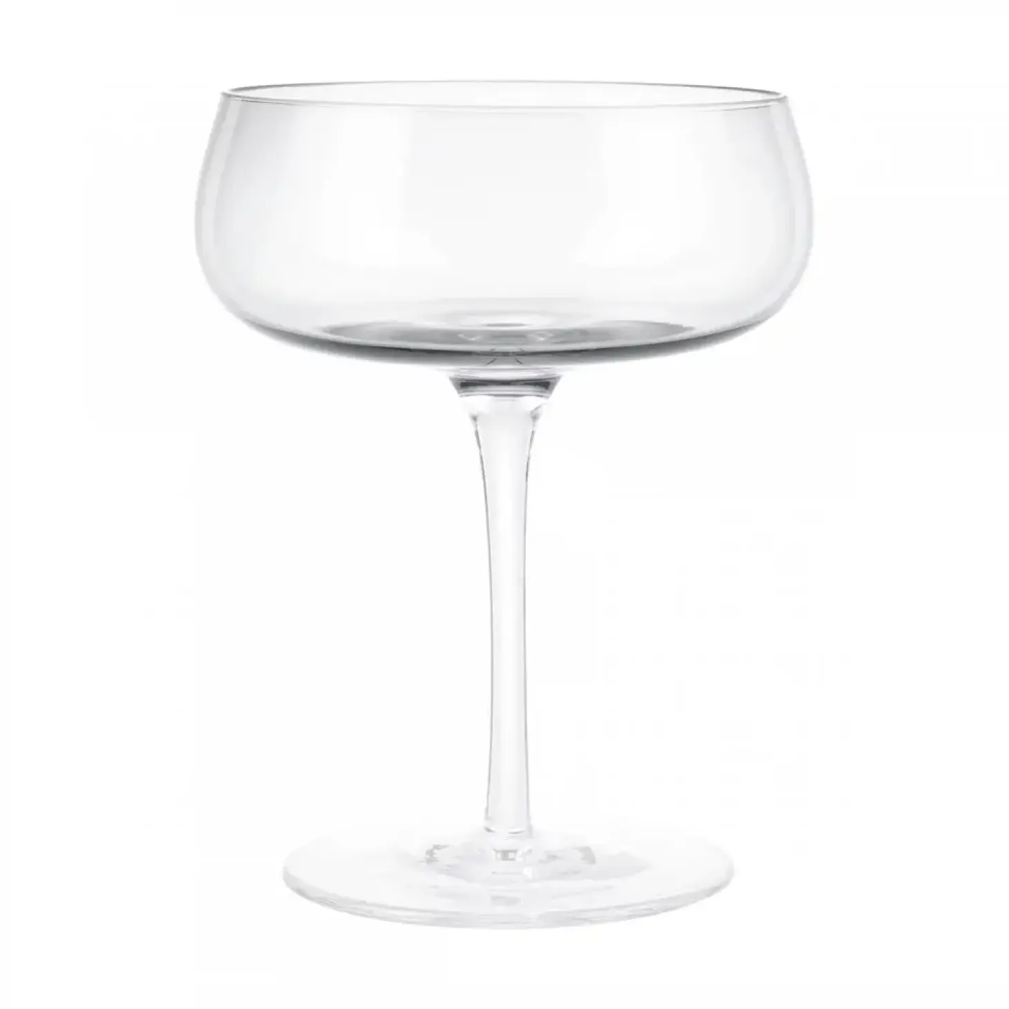 Blomus - Set of 2 Champagne Saucers - BELO - Clear Glass