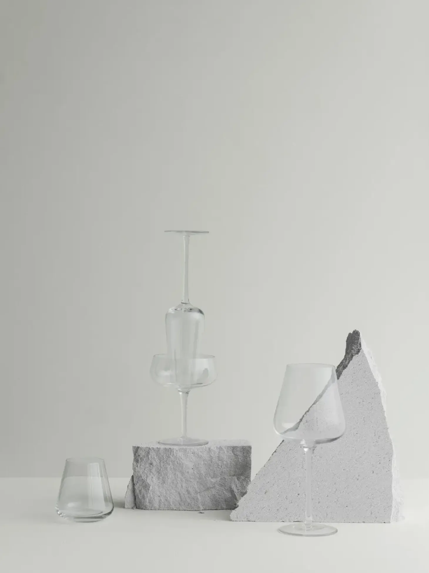 Blomus - Set of 2 Champagne Glasses - Clear Glass - BELO