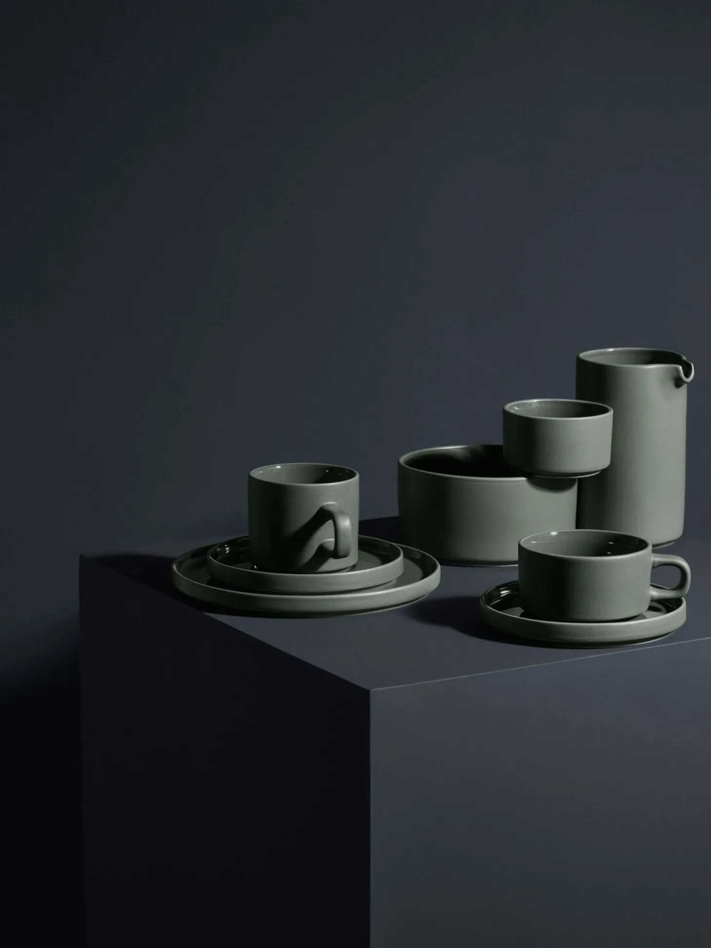 Blomus - Set of 2 Coffee Cups - Agave Green - PILAR