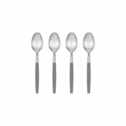 Blomus - Set of 4 Espresso Spoon - Sharkskin - MAXIME