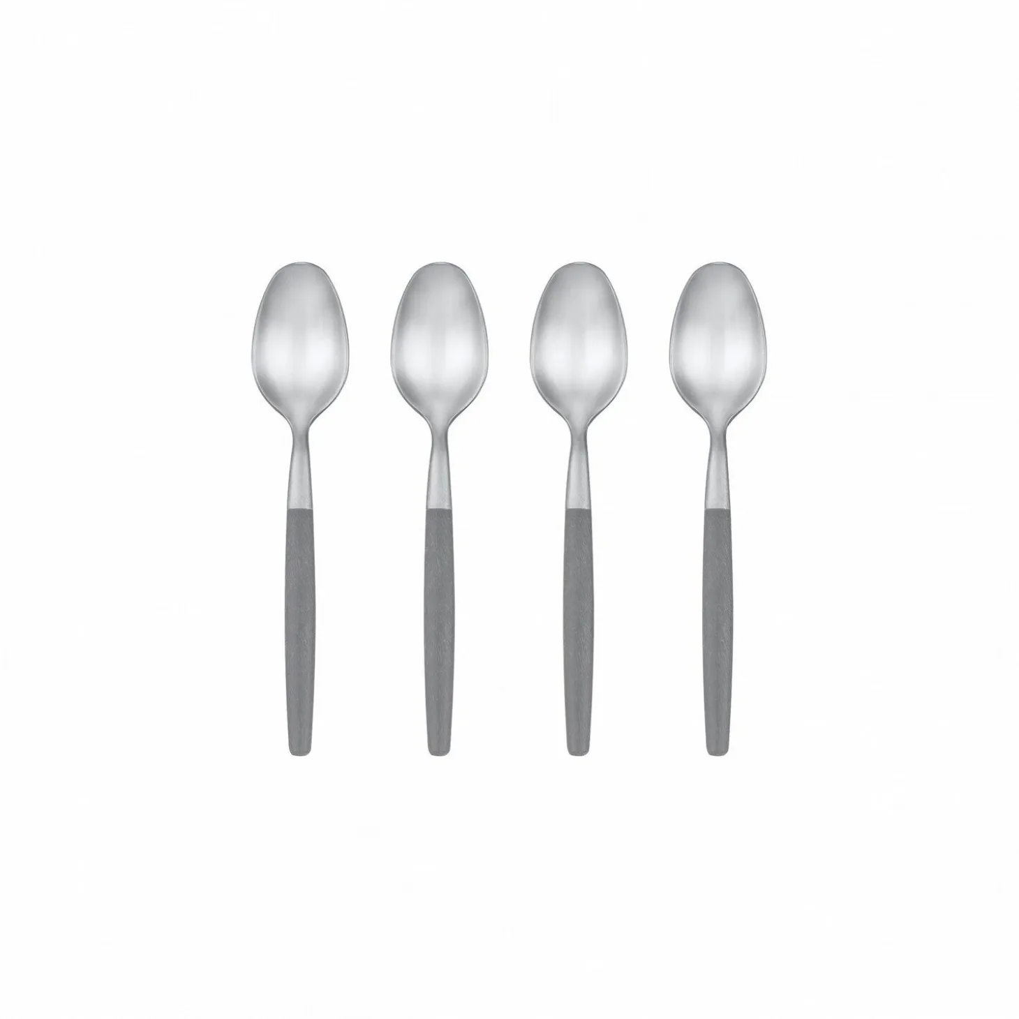 Blomus - Set of 4 Espresso Spoon - Sharkskin - MAXIME
