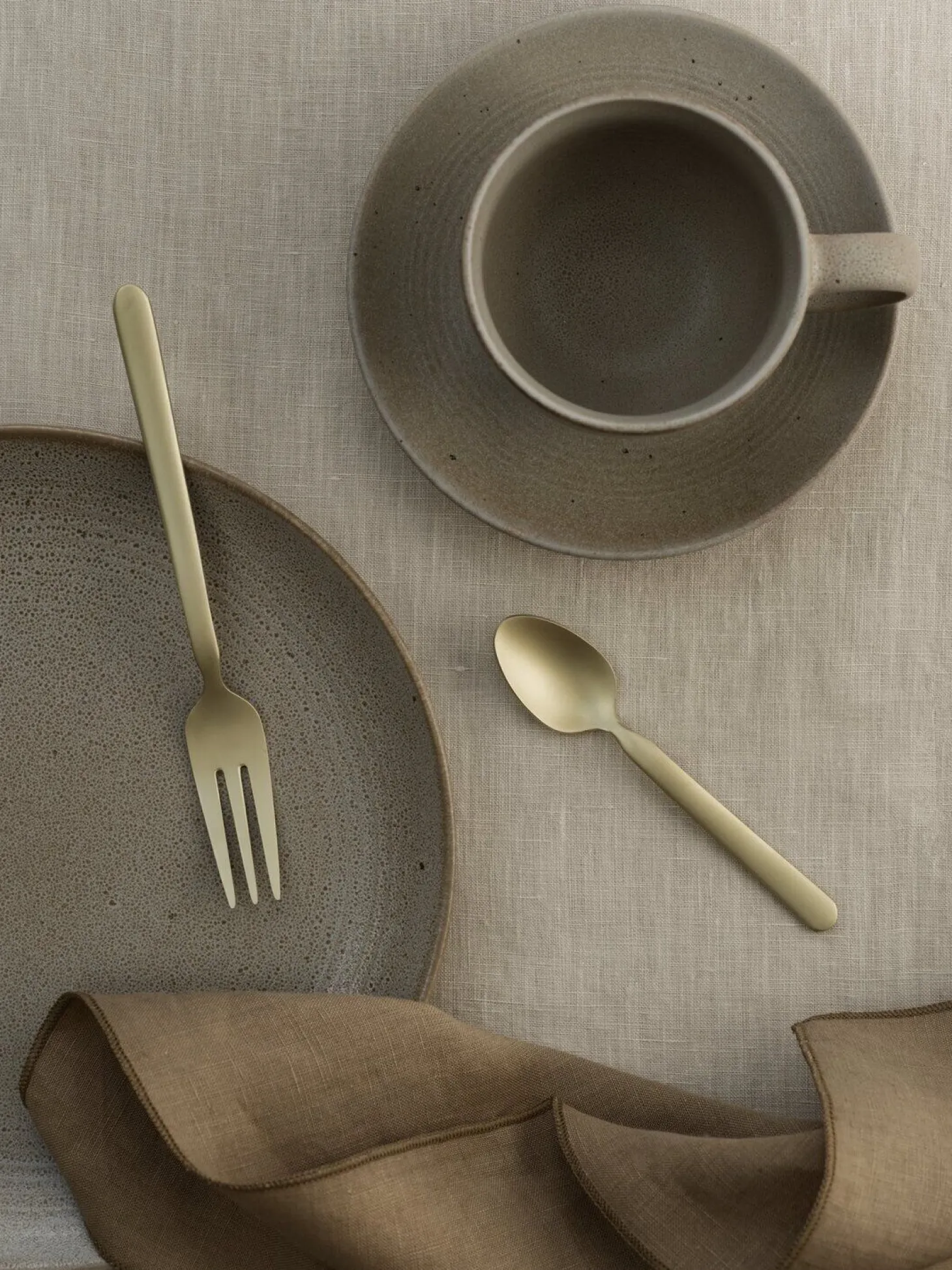 Blomus - Set of 4 Espresso Spoons - STELLA - Champagne