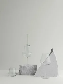 Blomus - Set of 2 Red Wine Glasses - Clear Glass - BELO