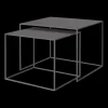 Blomus - Set of 2 Side Tables - FERA - Steel Gray