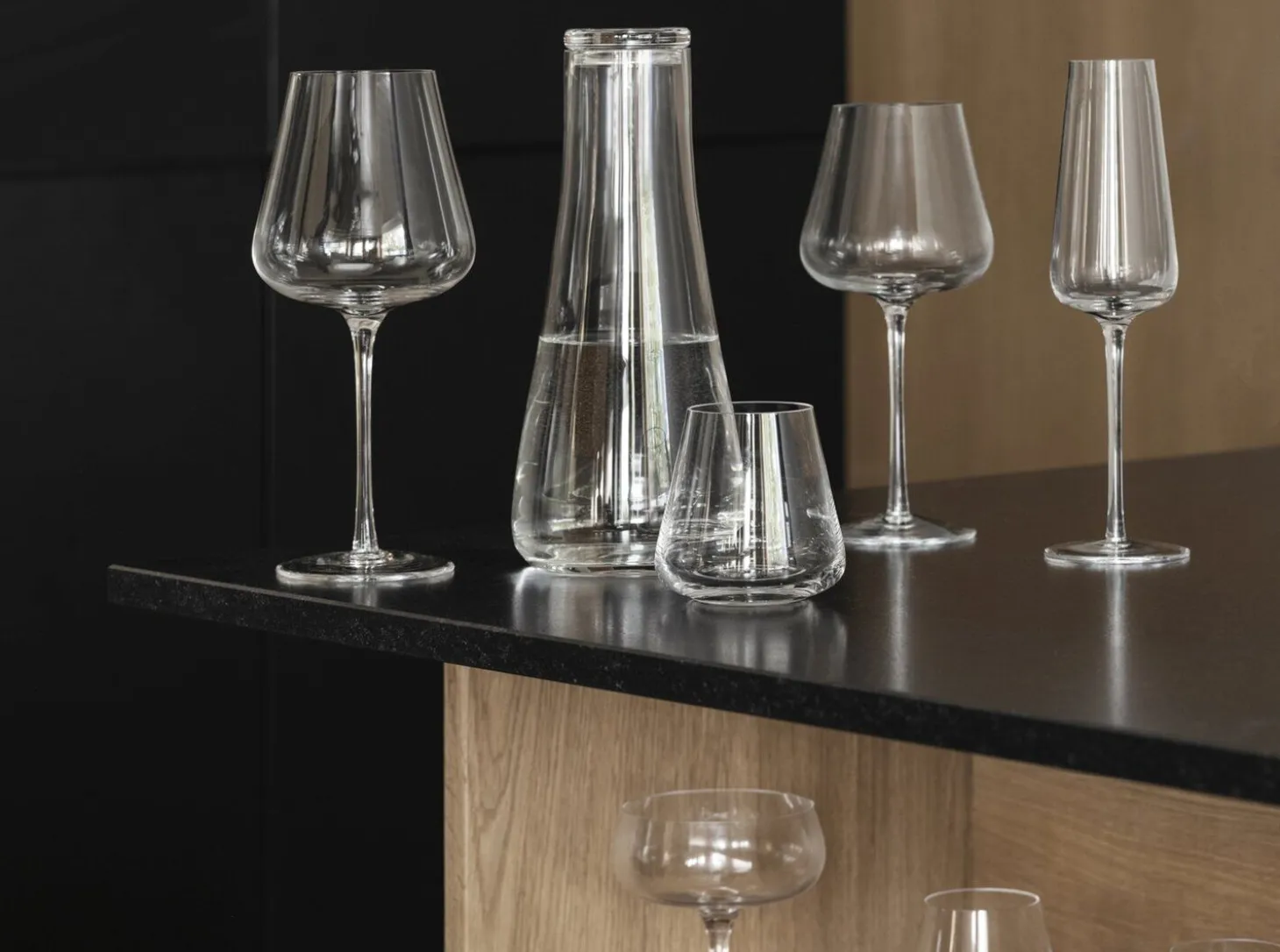 Blomus - Set of 4 Tumblers - Clear Glass - BELO