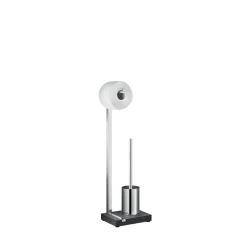 Blomus - Toilet Paper Holder and Brush - polished - MENOTO